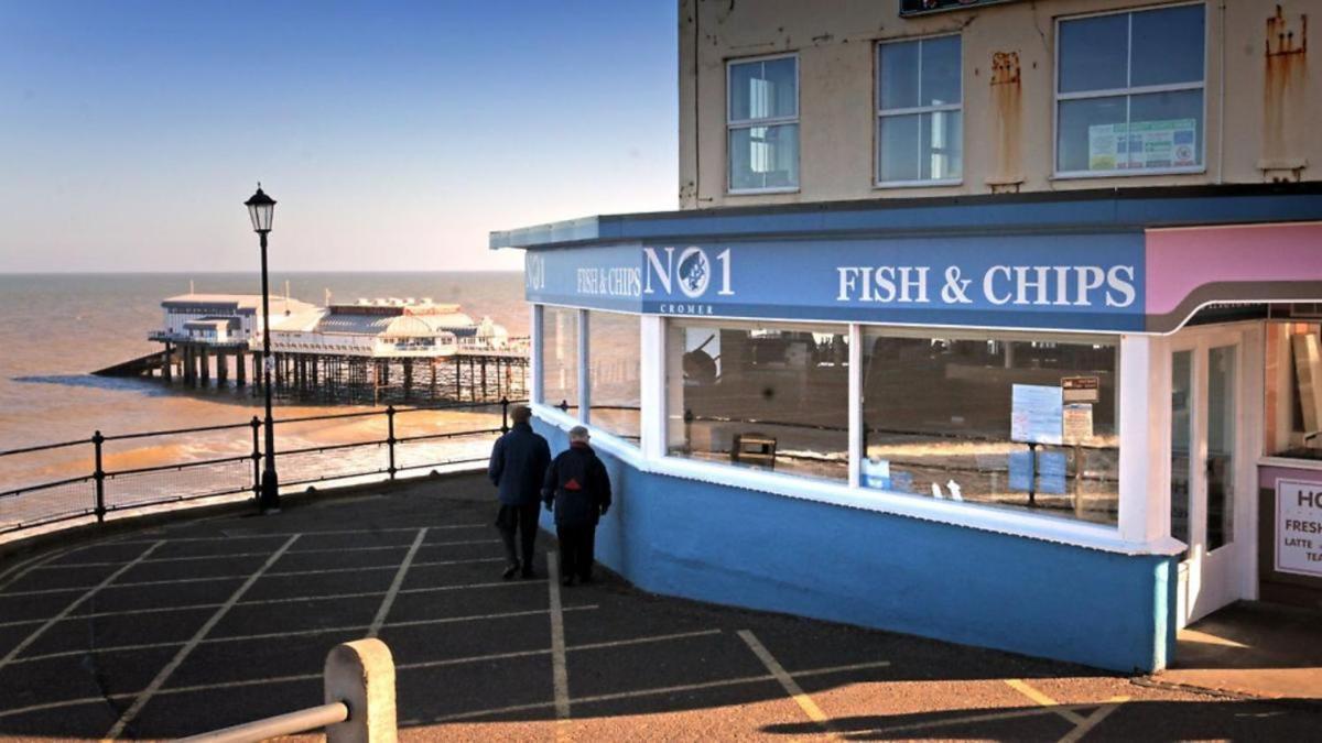 Indigo Snug - Gorgeous 2 Bed Flat In The Heart Of Cromer Exterior foto